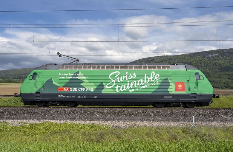 Swisstainable unterwegs im HB Zürich