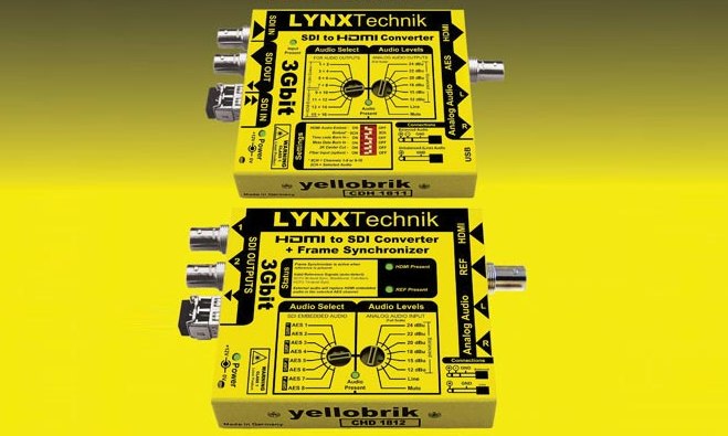 3G-SDI Wandler von Lynx Technik 