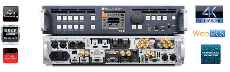 AnalogWay VIO 4K Prozessor