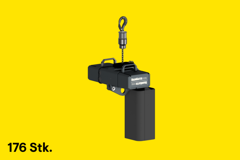 Chainmaster D8Plus Ultra-LV 250 kg – compact chain hoist with low voltage control
