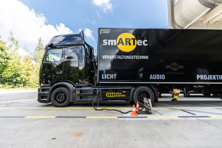 New Truck Charging Stations