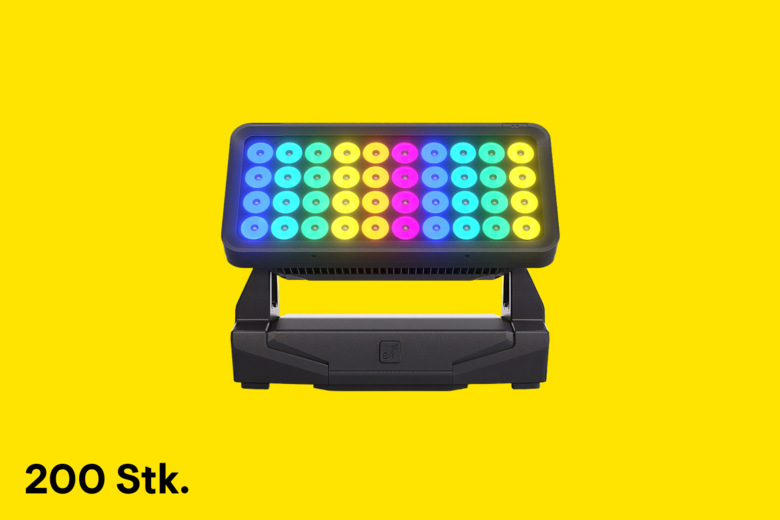 Cameo Zenit W600 G2 – IP65 LED Wash Light der zweiten Generation