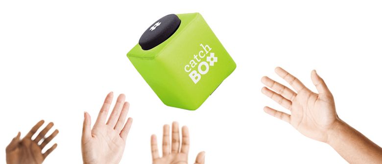 Das Q&A Feature: Catchbox Mikrofone 